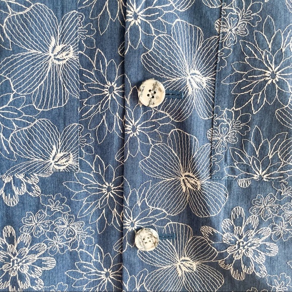 Julien David Vintage Tailored 1980's Look Floral Thread Embroidered Skirt - Picture 5 of 16